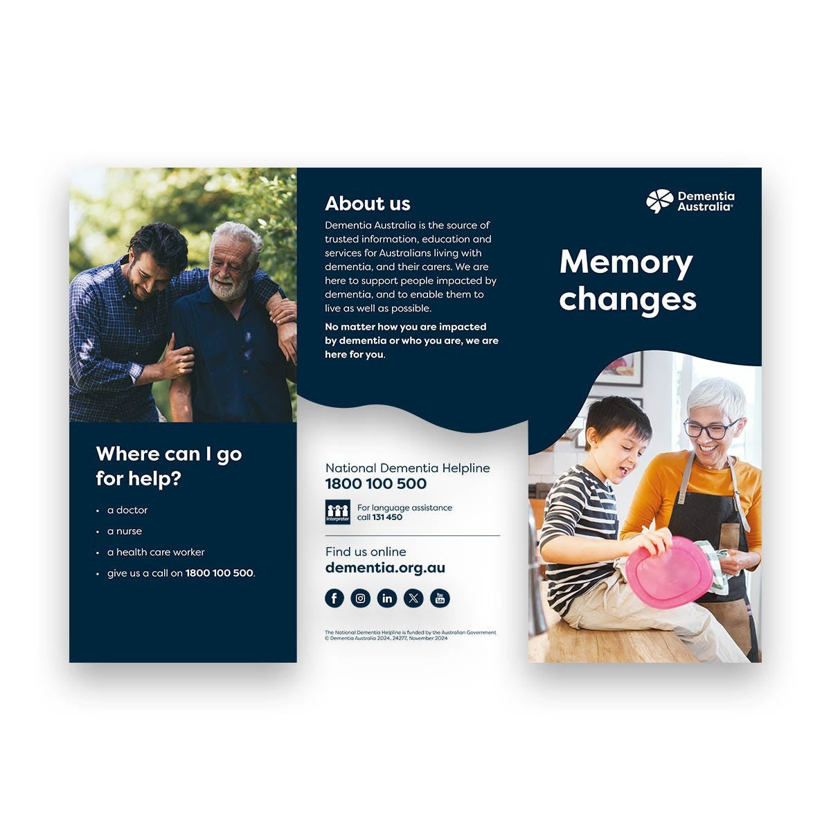 Memory Changes Brochure (Low Literacy)